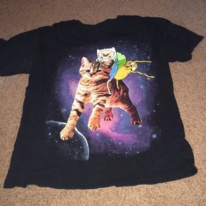 Adventure Time Galaxy Graphic Tee